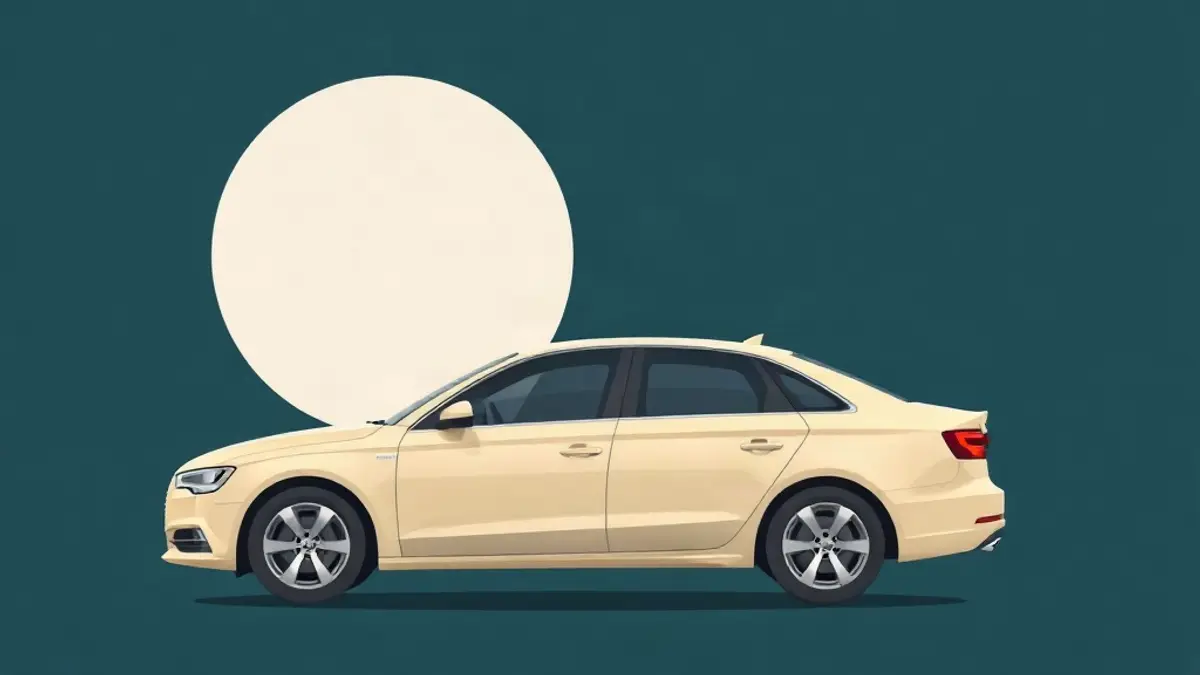 Abstract illustration accompanying: Adding a Second Driver to a Dubai Rental Car