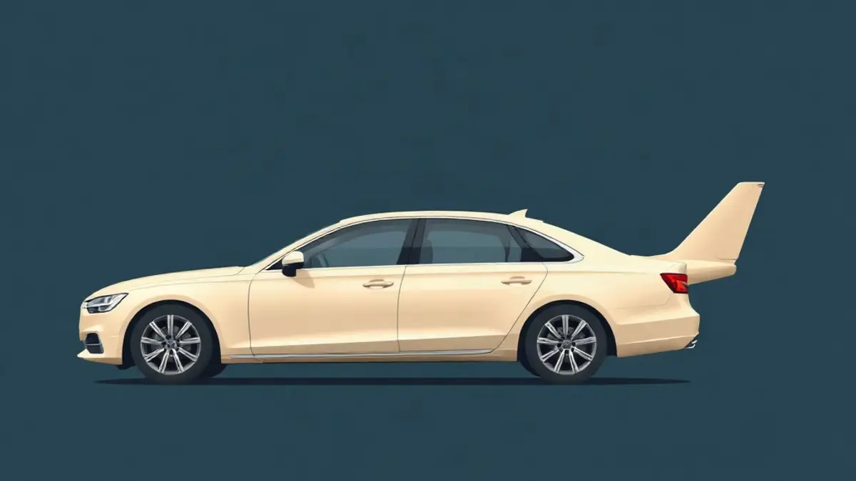 Abstract illustration accompanying: Airport Pickup or Car Delivery in Dubai?