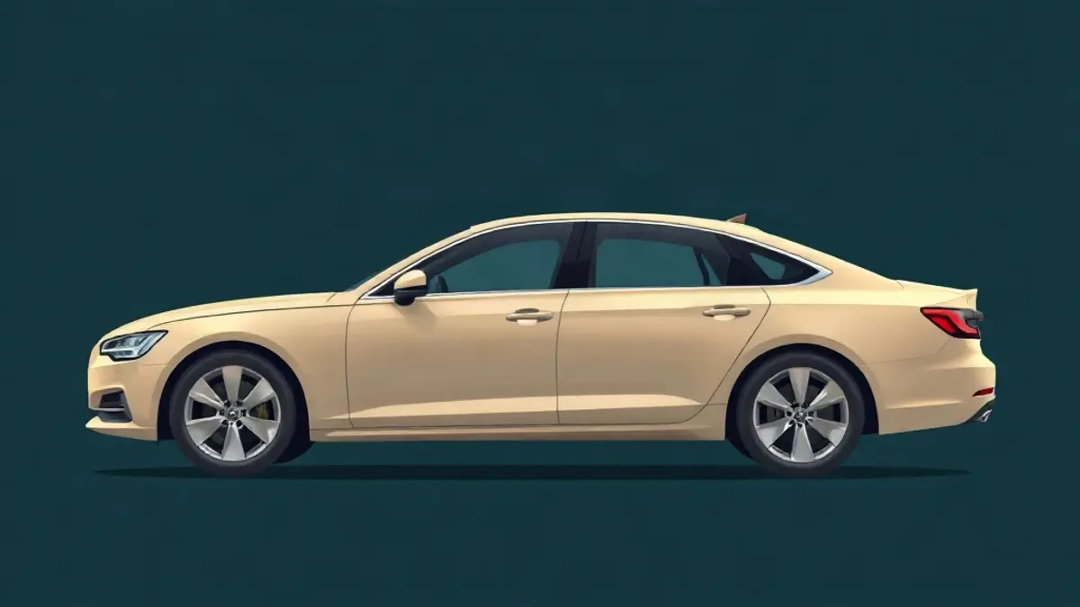 Abstract illustration accompanying: Which Car Is Best to Rent in Dubai?