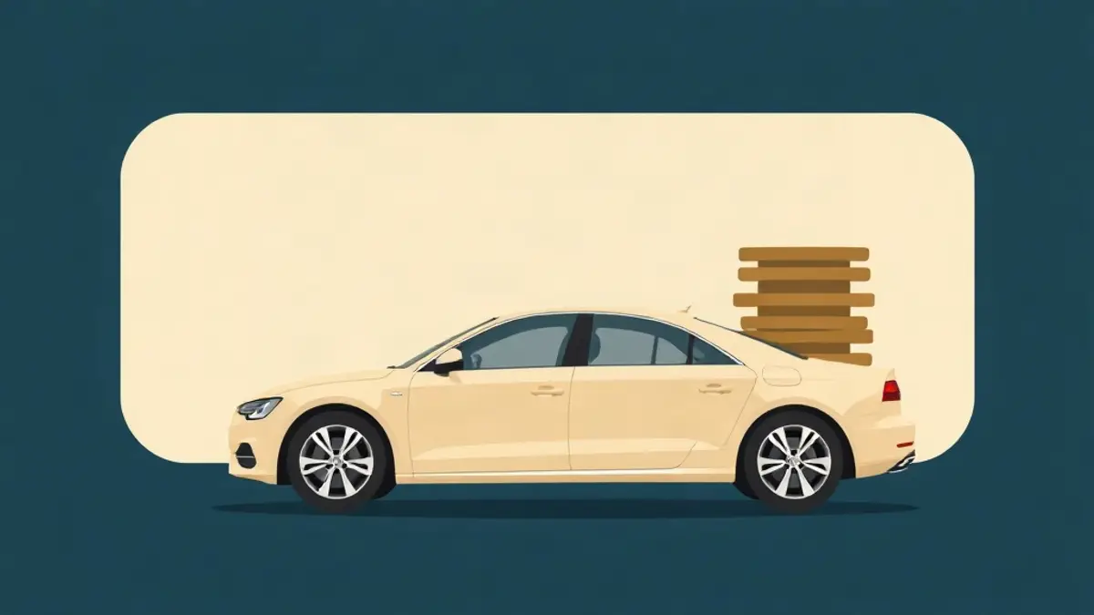 Abstract illustration accompanying: Car Rental Deposits in Dubai Explained
