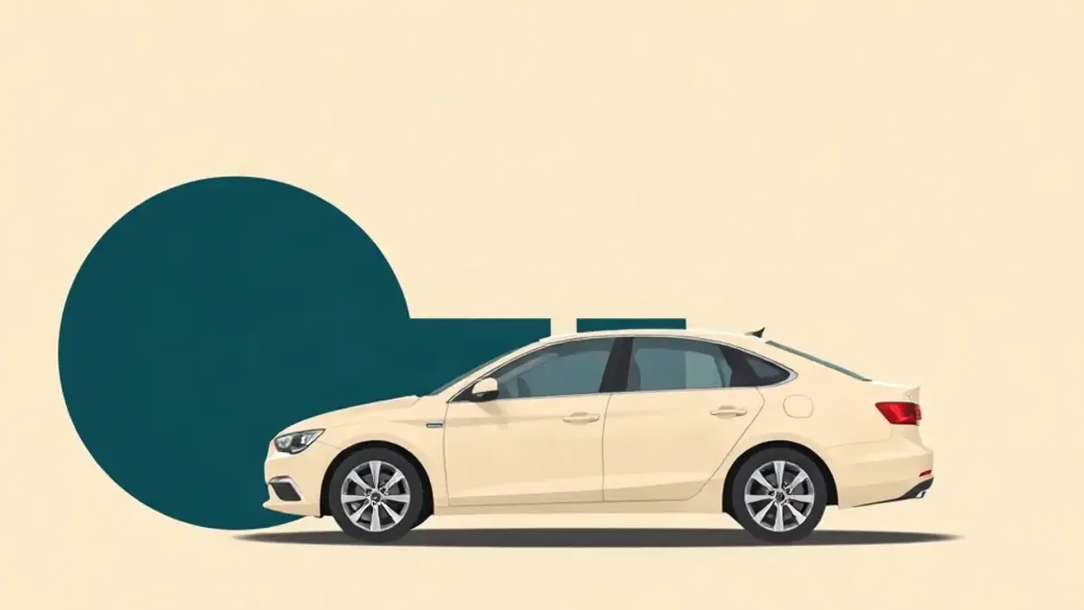 Illustration of a car accompanying: Renting a Car in Dubai With a Philippine Driving Licence