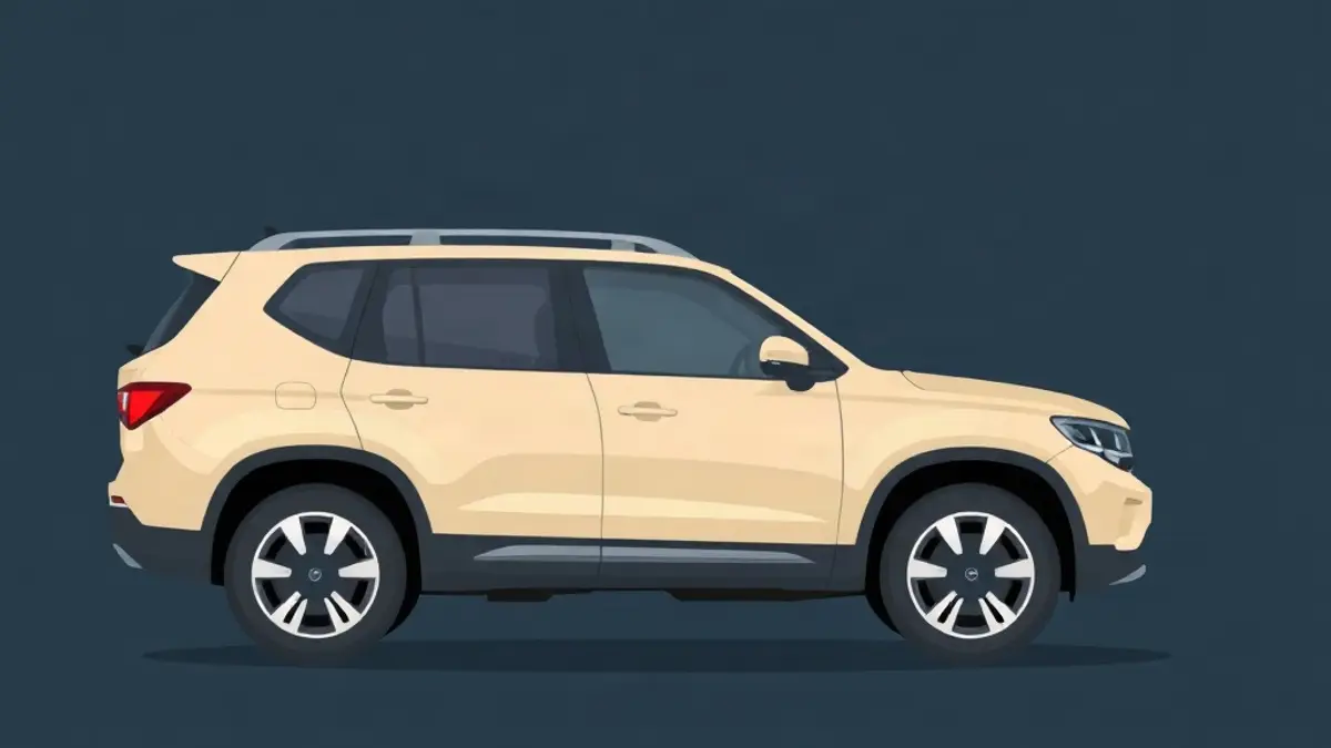 Abstract illustration accompanying: Car Types Available for Rent in Dubai