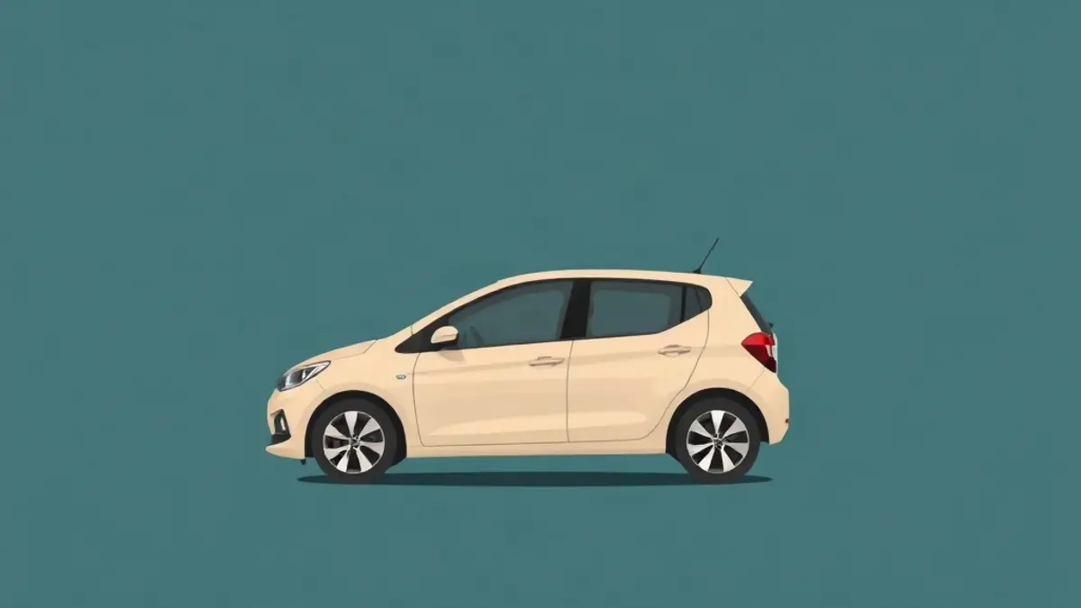 Abstract illustration accompanying: Cheap Car Rental in Dubai
