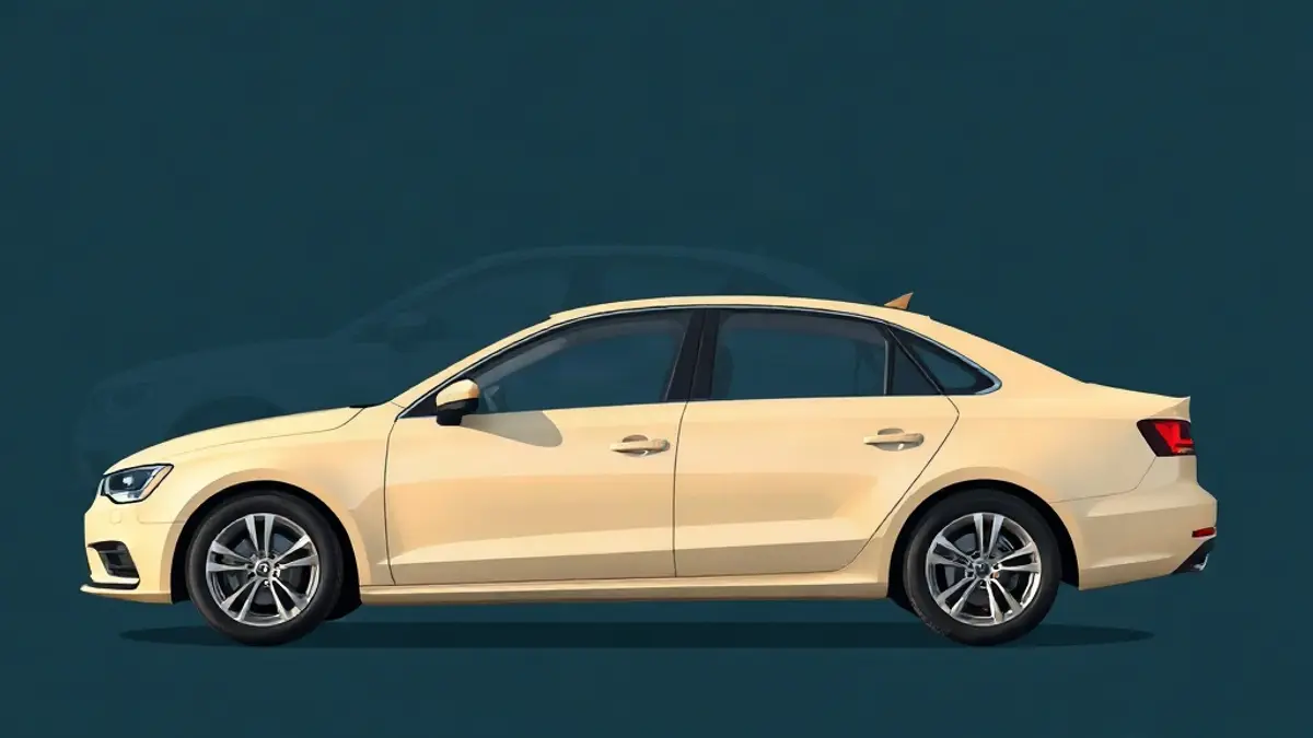 Abstract illustration accompanying: Monthly Car Rental in Dubai