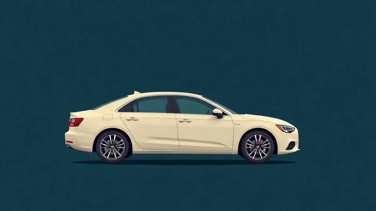Abstract illustration accompanying: Self-Drive Car Rental in Dubai
