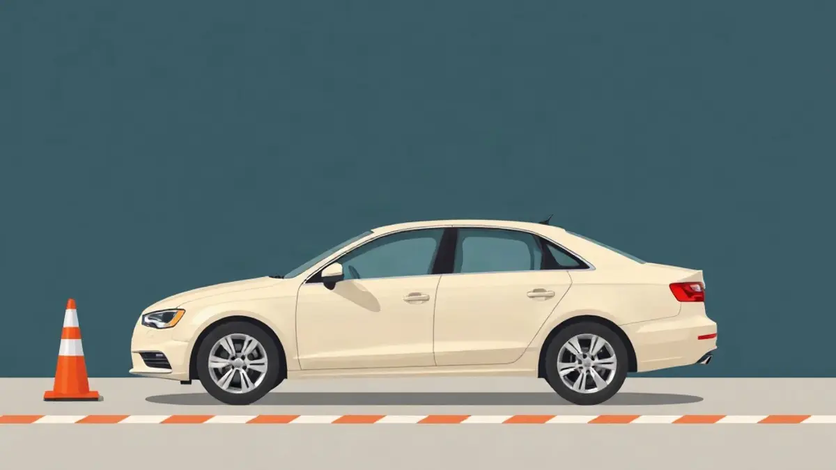 Abstract illustration accompanying: Traffic Fines on a Dubai Rental Car